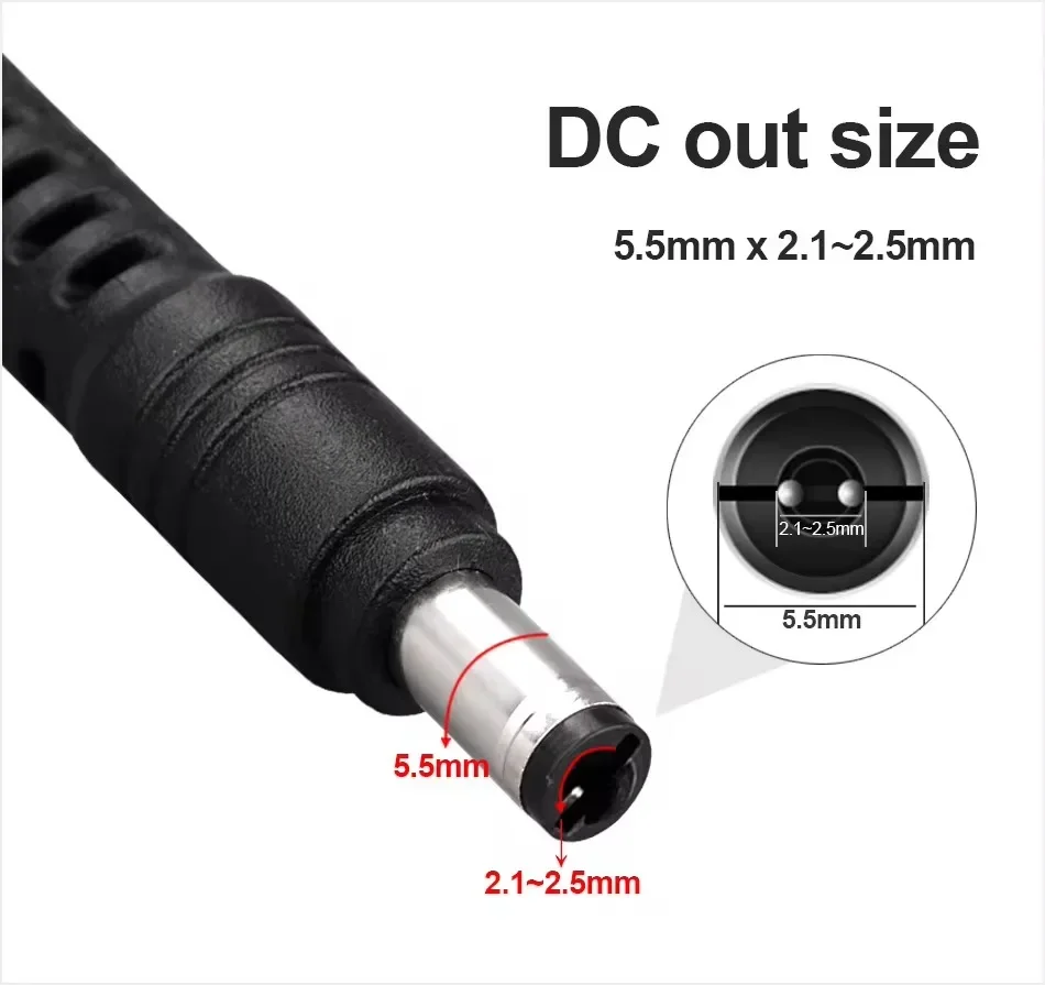 Power Adapter | Multi-Voltage AC/DC Converter for LED Strips & Electronics | 5V-24V 10A Max - Thumbnail 6