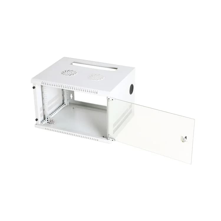12U Wall-Mount Server Rack | Compact Data Center Cabinet for Network Equipment - Thumbnail 4