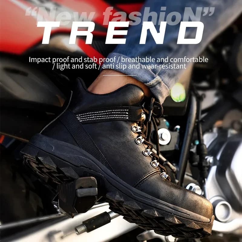 Toe Work Sneakers | Indestructible & Puncture-Proof | Men's Safety Protective Shoes - Thumbnail 6