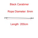 Balck 200CM Dia 8mm