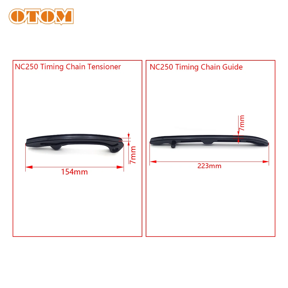 Timing Chain Kit | ZONGSHEN ZS177MM NC250 Guide Plate | OTOM Slider Block - Thumbnail 2