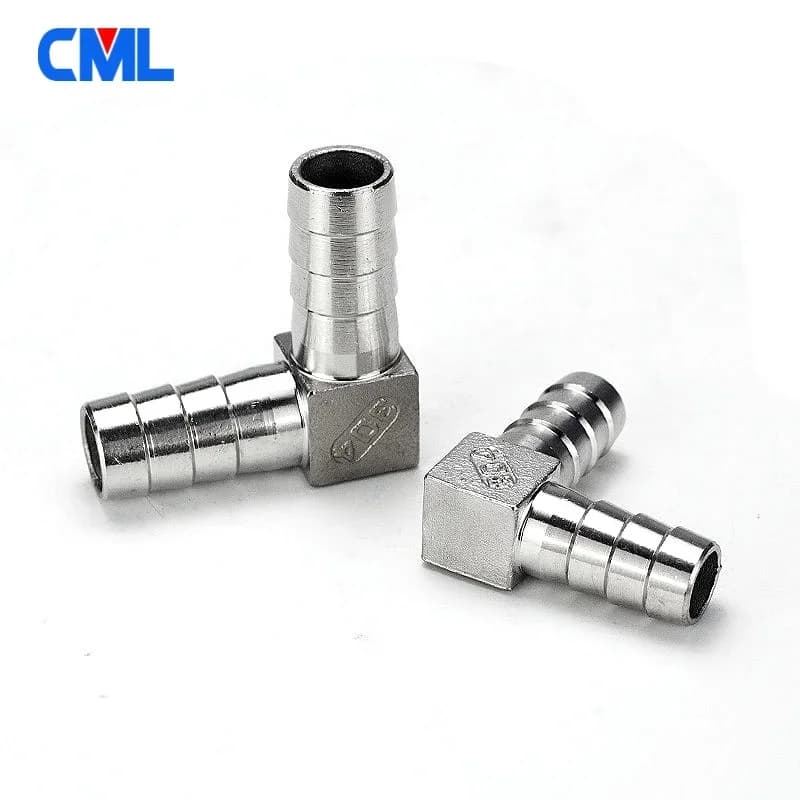 Stainless Steel Hose Barb Fittings | 304-Grade | 6-18mm Sizes | T, Y, Cross & Straight Connectors - Thumbnail 3