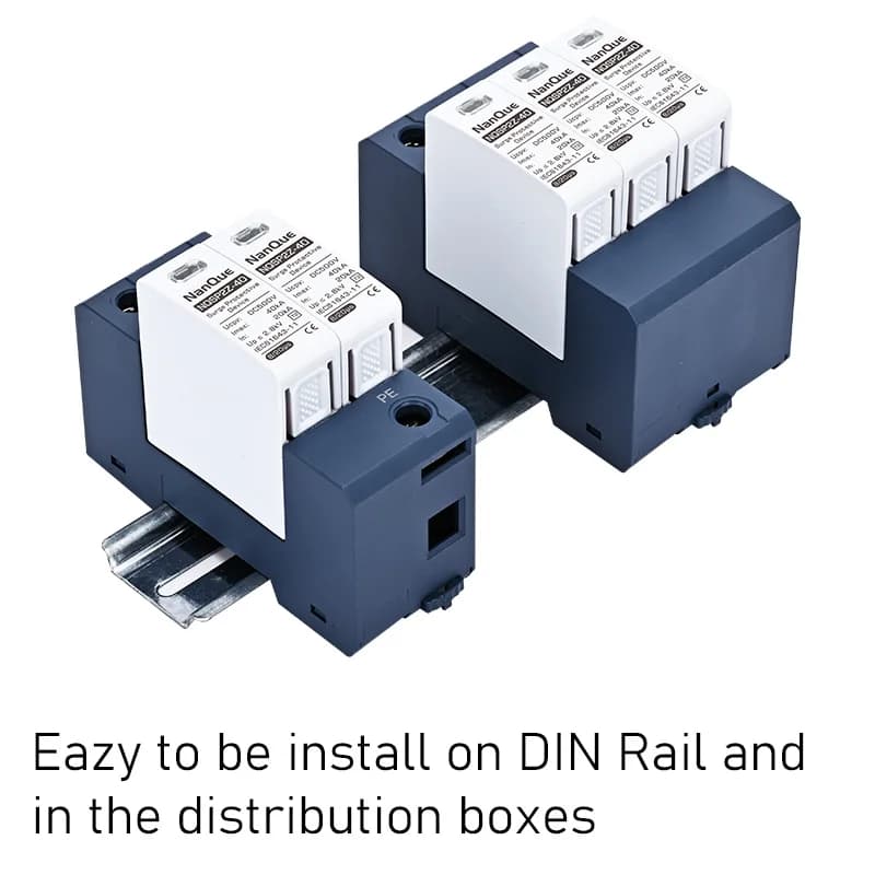 DC Surge Protector | 100-1000V Lightning Arrester | 20-60KA Energy Dissipation - Thumbnail 6