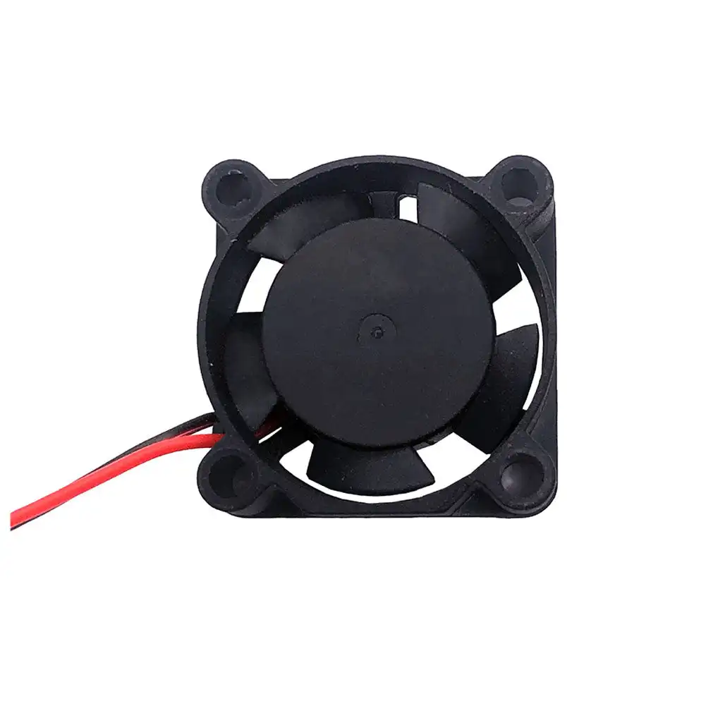 Hydraulic Bearing 2510 cooling fan for graphics cards and M.2 SSDs, measuring 25x25x10mm and compatible with 5V, 12V, and 24V power.