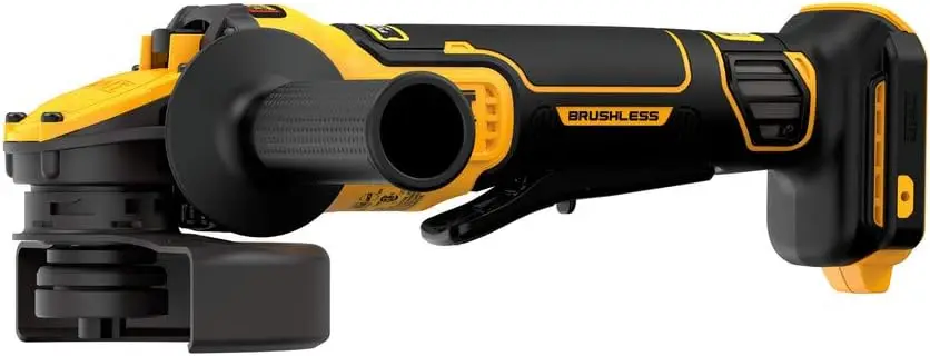 DeWalt DCG416B 20V MAX Cordless Angle Grinder | 4-1/2 to 5 Capacity | Paddle Switch Tool Only - Thumbnail 5