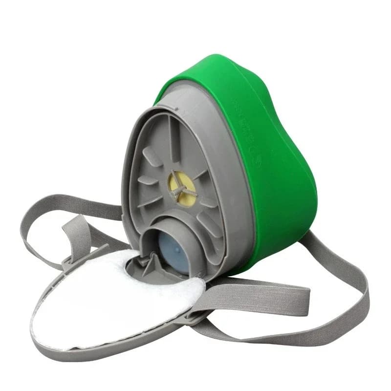 Half-Face Respirator Mask | Self-Priming Filter for Painting, Grinding & Dust Protection - Thumbnail 5