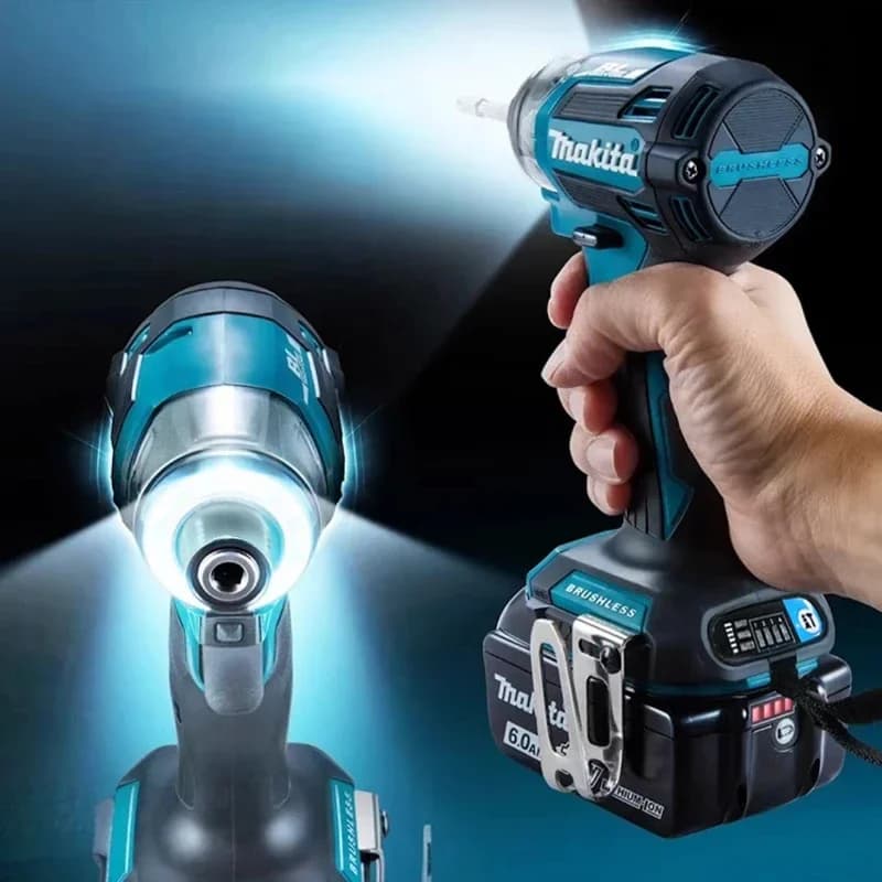 Makita DTD173 Brushless Impact Driver | 180 N.M Torque | 18V Cordless Power Tool for Professional Use - Thumbnail 5