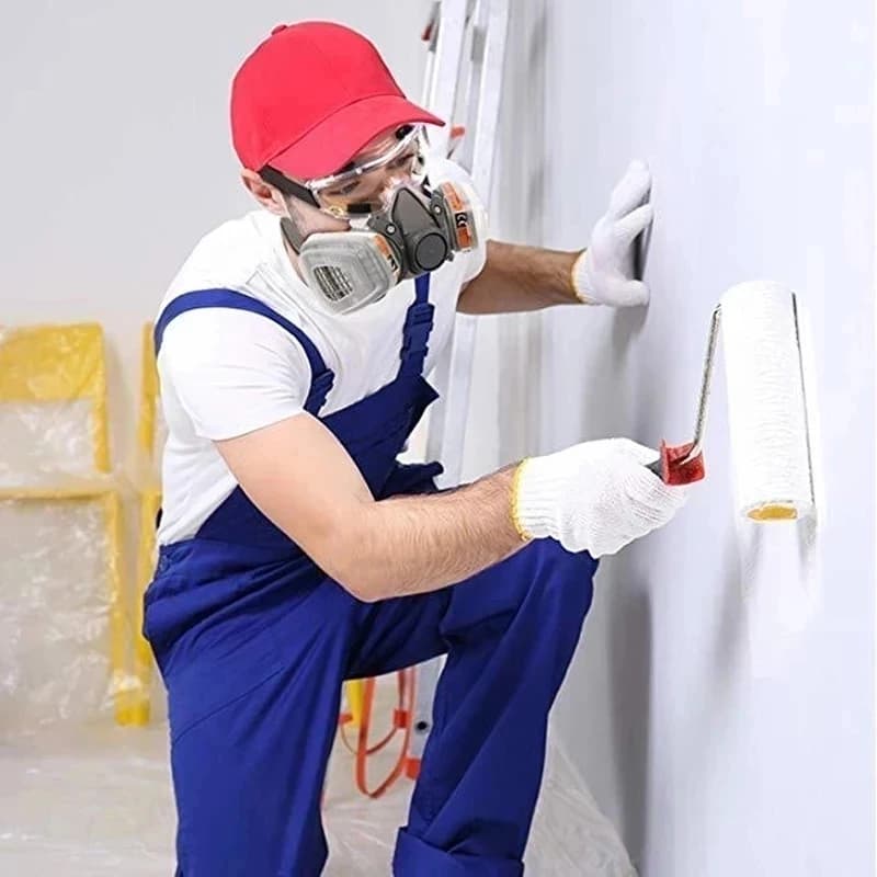 Face Respirator Mask | For Painting & Organic Vapors | Model 6200 - Thumbnail 5
