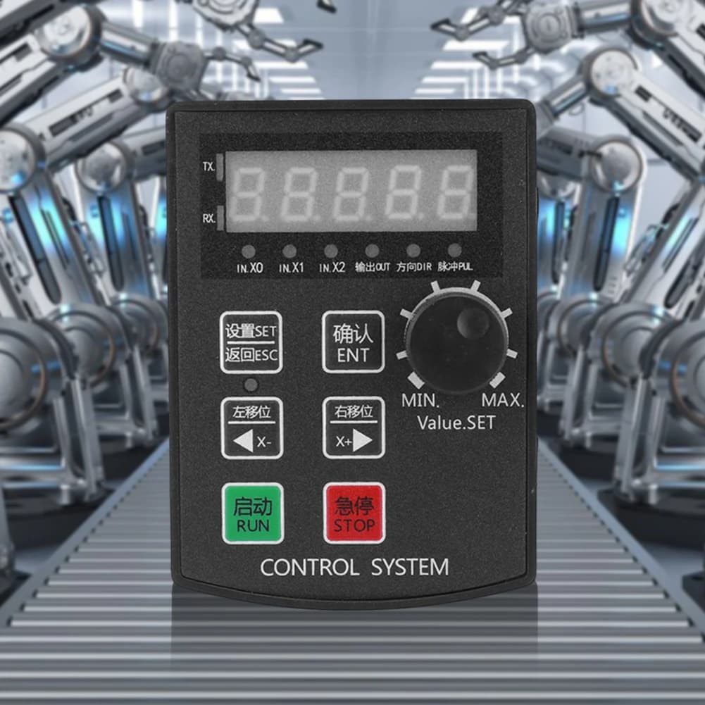 Professional CNC Motion Control Board | 5-Digit Display | 12V-24V Stepper & Servo Motor Driver - Thumbnail 3