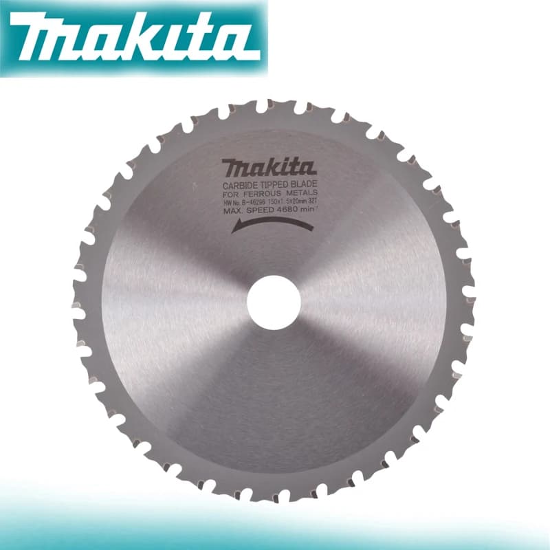 Makita  B-46296 Genuine Metal Saw Cutting Blade 150X20X32T  Quick Cutting Circular Saw Blade Power Tool Accessories - Thumbnail 2