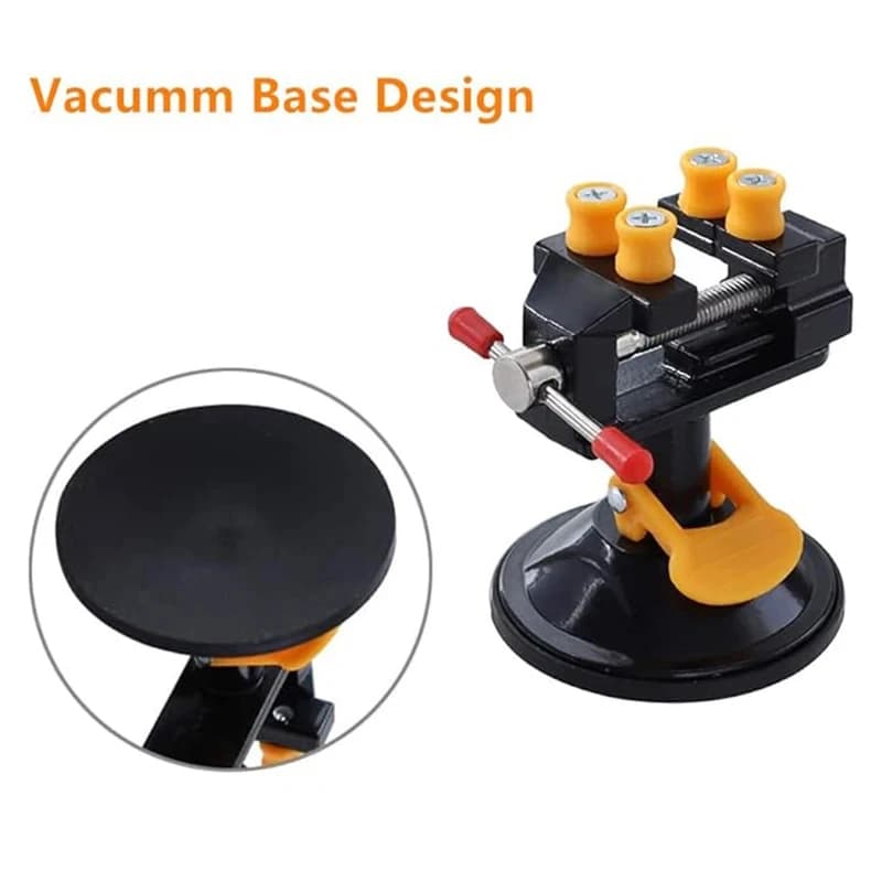 Bench Vice | 360° Rotating Head | For Engraving & Drilling - Thumbnail 5