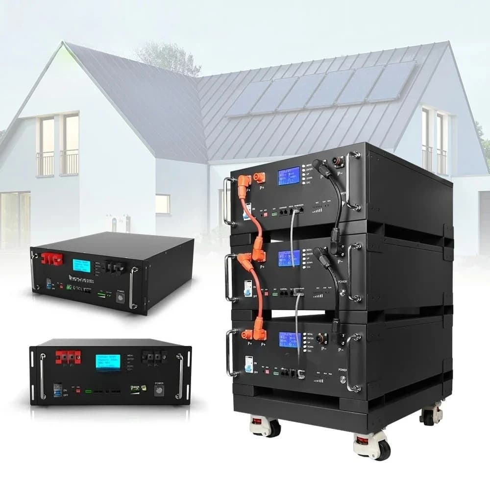 High-Capacity Rack-Mount Solar Battery | 48V 51.2V | 5kWh to 40kWh | Home & Server Backup Power - Thumbnail 5