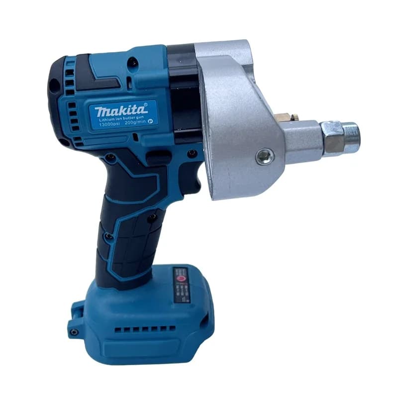 Makita 18V Brushless Grease Gun | High-Pressure Cordless Lubricator for Heavy-Duty Equipment - Thumbnail 2