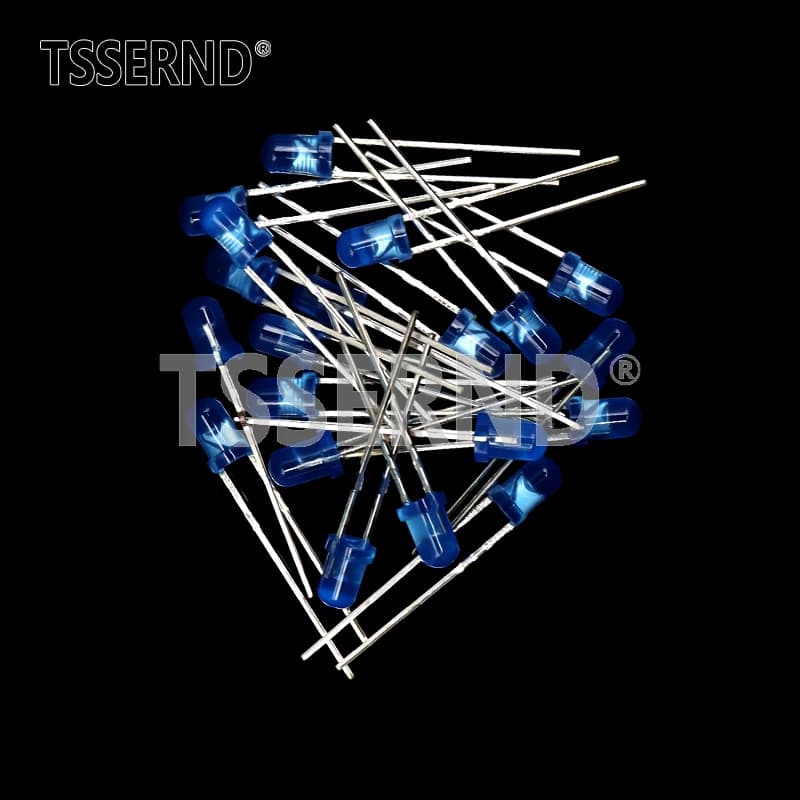 LED Diode Assortment Kit | 3mm F3 | 60 or 100-Piece Multi-Color Set for DIY Electronics - Thumbnail 5