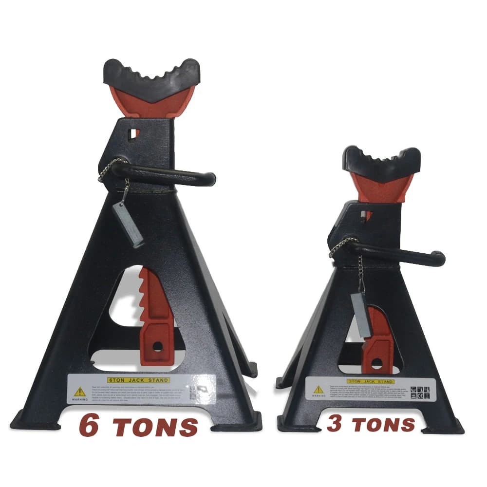 Heavy-Duty Jack Stand Rubber Pad | Vibration Dampening & Surface Protection | 3-Ton & 6-Ton Compatible - Thumbnail 3