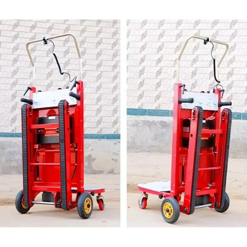 Heavy-Duty Electric Crawler Trolley | Industrial Tool Transport for Metal Framing - Thumbnail 5