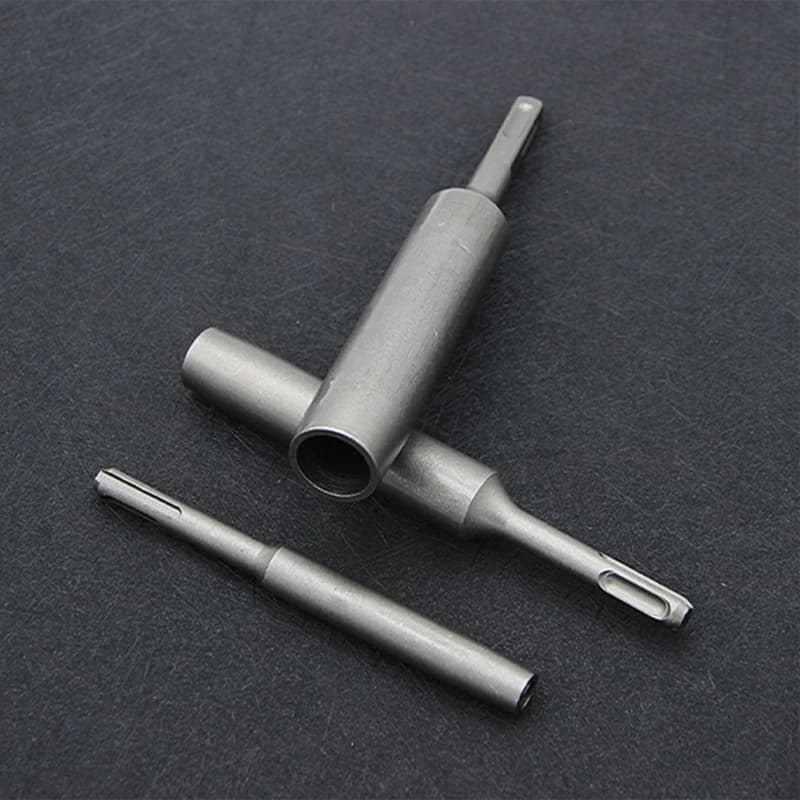 SDS Ground Rod Driver | For 5/8 & 3/4 Rods | Hardened Steel Impact Drill Tool - Thumbnail 2