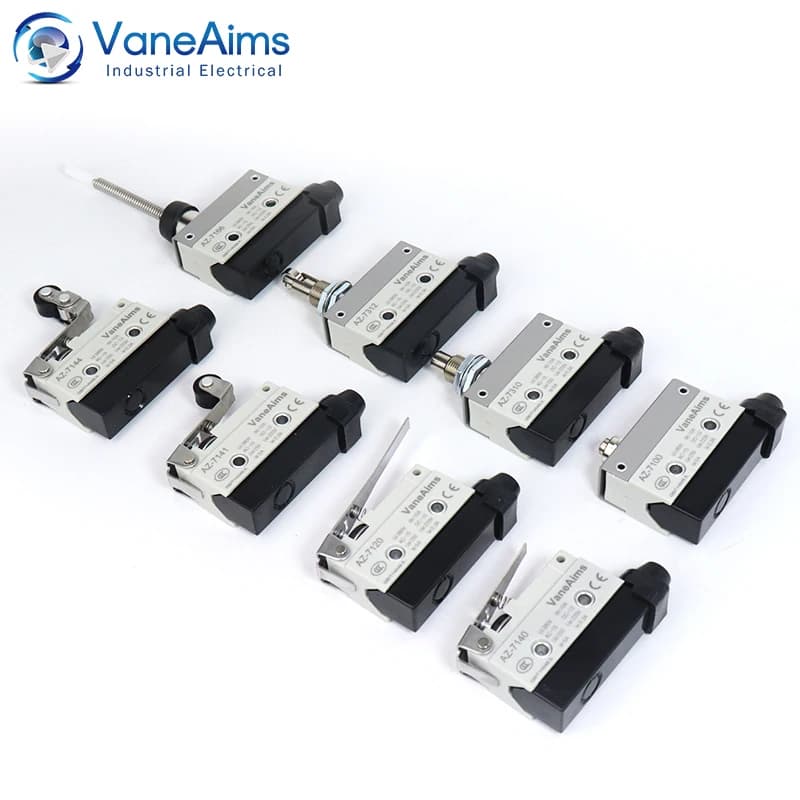 Waterproof Micro Limit Switch | 10A 250V Capacity | AZ-7312 Series | Compact Roller Lever Actuator - Thumbnail 4