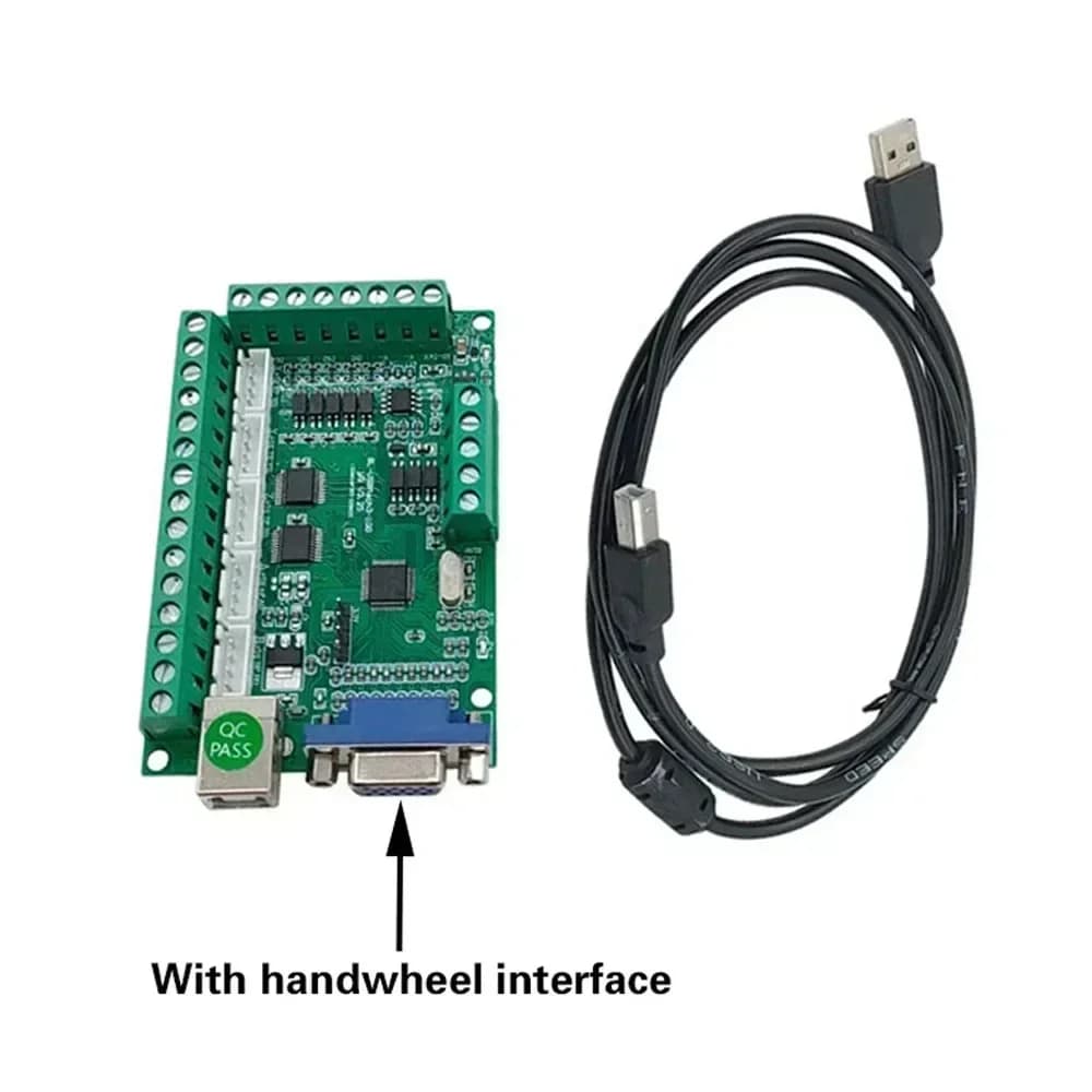 5-Axis CNC Motion Controller | USB Interface for Router & Milling Machines | Mach3 Compatible - Thumbnail 6