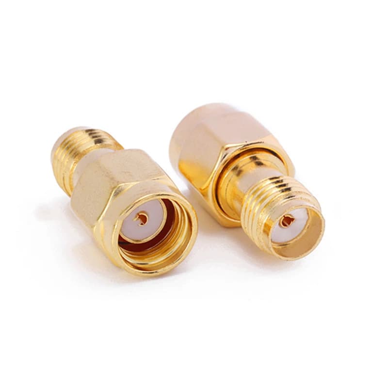 SMA RF Adapter Kit | 2-Piece Set | Straight & Right-Angle Connectors for Antenna Systems - Thumbnail 4