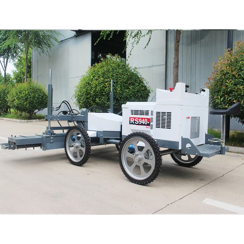 Laser Screed Machine | 4WD Hydraulic Self-Leveling | High-Efficiency Concrete Flooring - Thumbnail 4