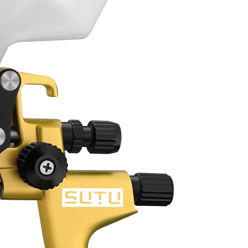 1.3MM Nozzle Paint Spray Gun | High Atomization for Car & Furniture | Oil Paint Repair Airbrush - Thumbnail 4