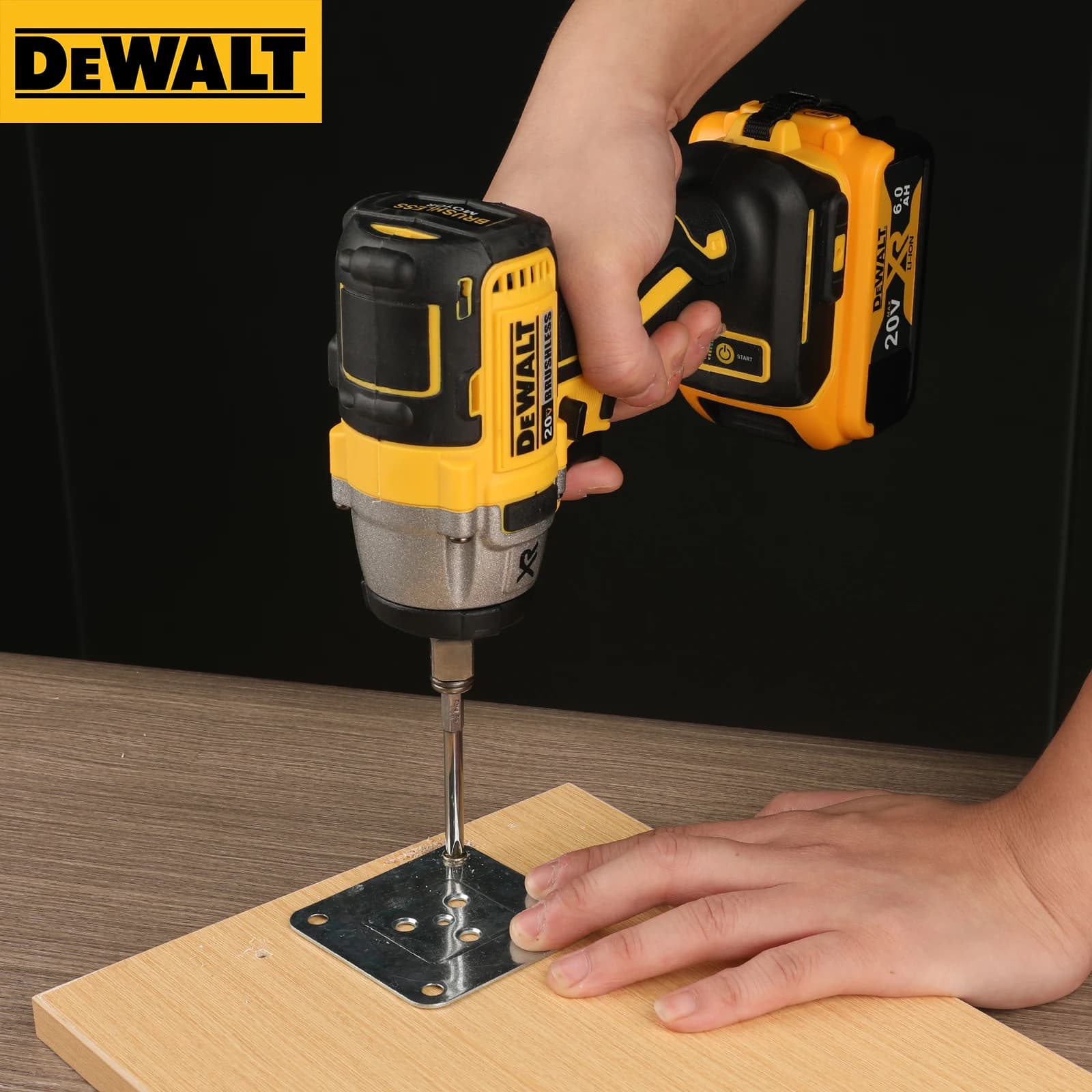 DeWalt DCF880 XR Brushless Impact Wrench | 20V Max | 205 Nm High Torque | Professional Cordless Tool - Thumbnail 4