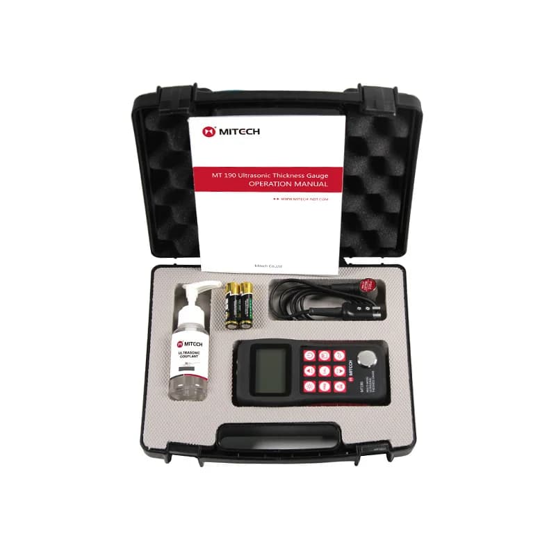Ultrasonic Thickness Gauge | 0.65-600mm Range for Metal, Plastic & Glass | Portable Precision Meter - Thumbnail 3