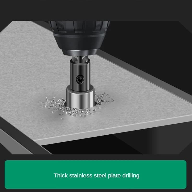 Hole Saw Kit | 12-100mm Heavy-Duty Bi-Metal Cutters | For Steel, Wood & Plastic - Thumbnail 3
