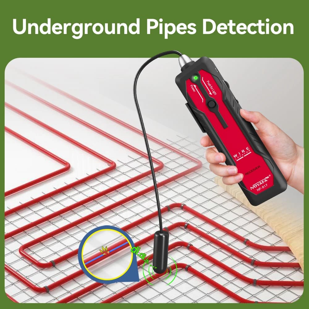 Underground Cable Locator | Visual Fault Wire Tracer | Anti-Interference Cable Tester - Thumbnail 4