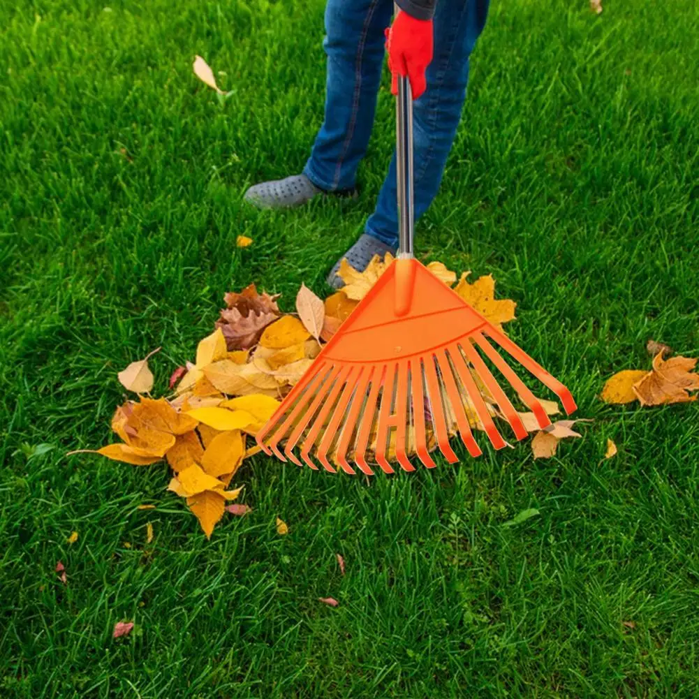 Non-Slip Garden Weed Puller | Easy Installation Without Handle | Large Leaf Raking Tool - Thumbnail 3
