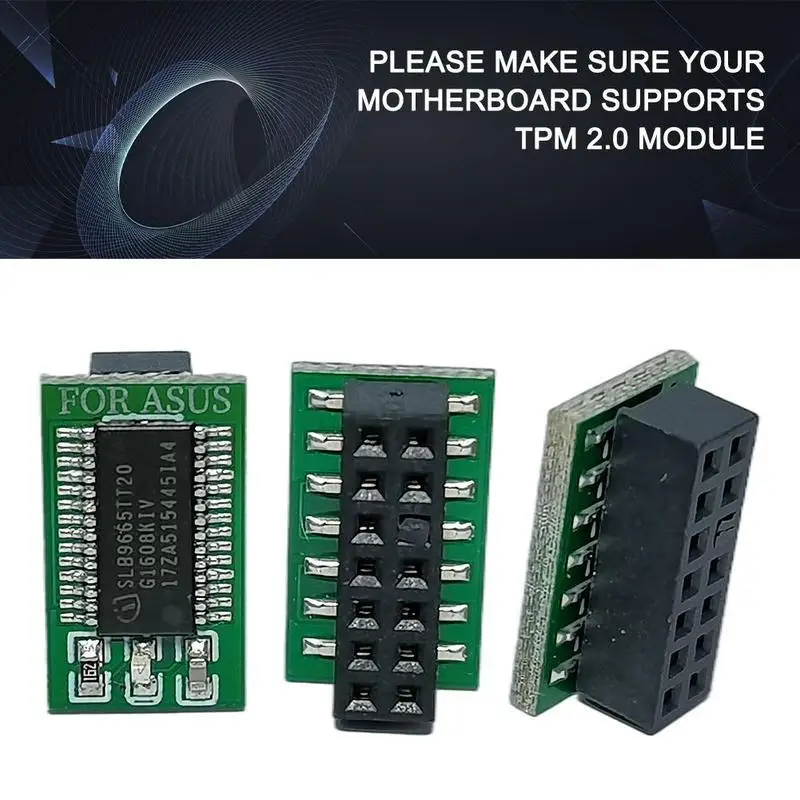 2.0 Security Module | 12/14/18/20-Pin LPC Header | Encryption & Secure Boot for PC Motherboards - Thumbnail 4