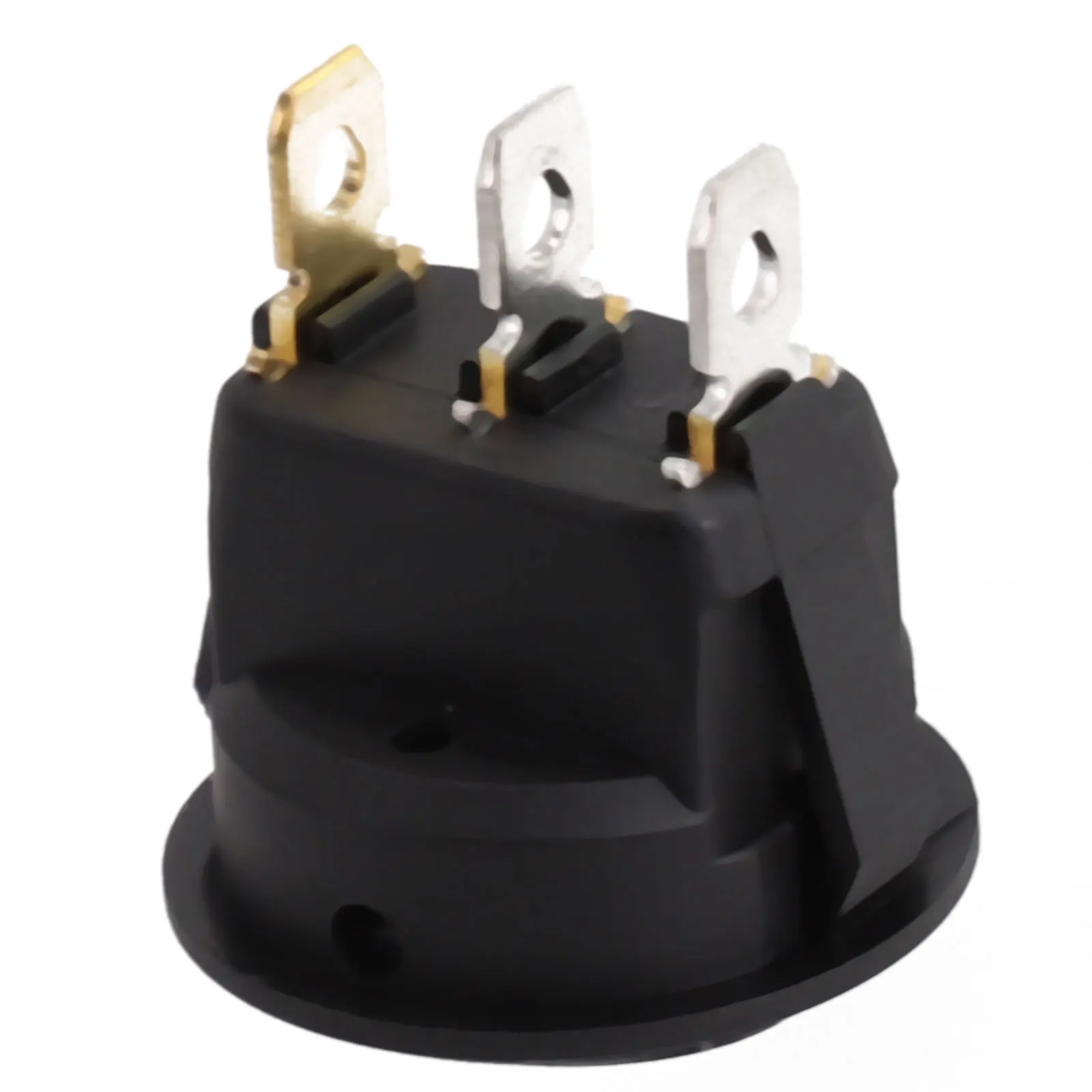 Round Rocker Switch 12V 20A Round Toggle Switch Car 3 Pin Rocker/Parking Off Switch Front Rear Walking Sensor Interior Accessory - Thumbnail 5