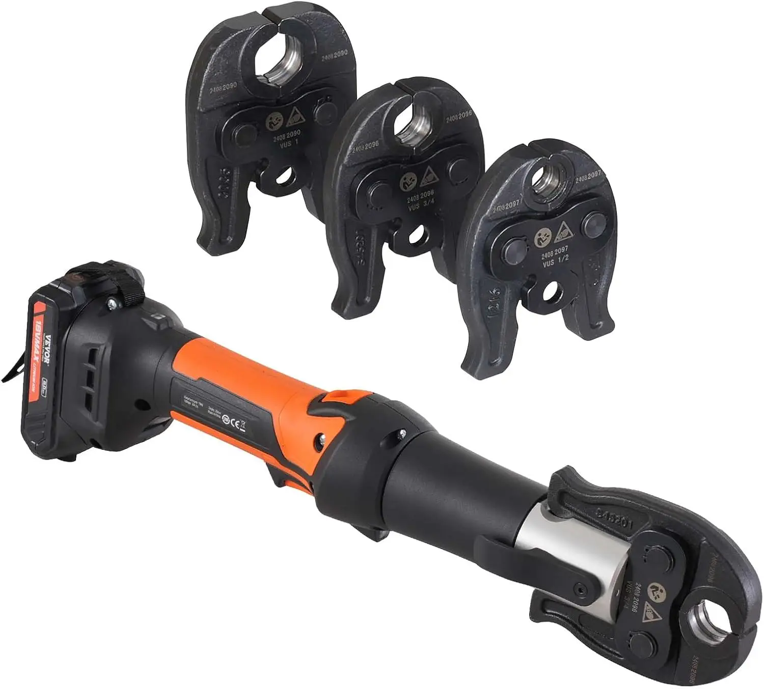 18V Cordless Pipe Crimping Tool | ProPress System for 1/2 Pipes | Heavy-Duty - Thumbnail 5