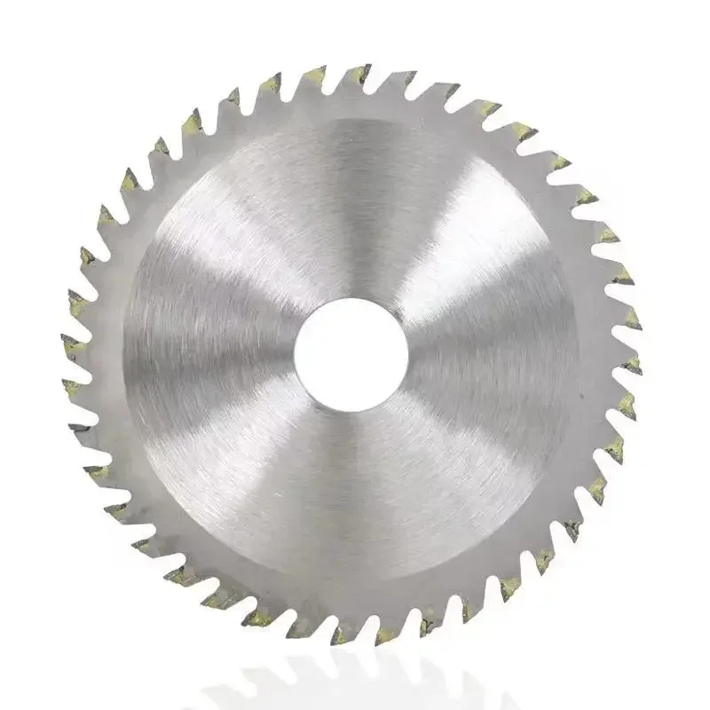 Premium 115mm 40-tooth TCT circular saw blade for angle grinders, a carbide-tipped wood cutting disc for smooth, fast cuts.