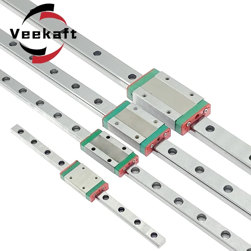 MGN Linear Bearing Rail Kit | CNC & 3D Printer Guide | MGN7/9/12/15, 200-800mm - Thumbnail 6