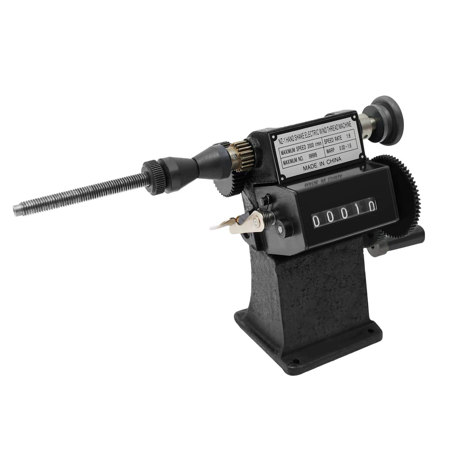 Hand-Wound Coil Machine | Digital Counter 0-99999 | Professional Motor & Transformer Tool - Thumbnail 4