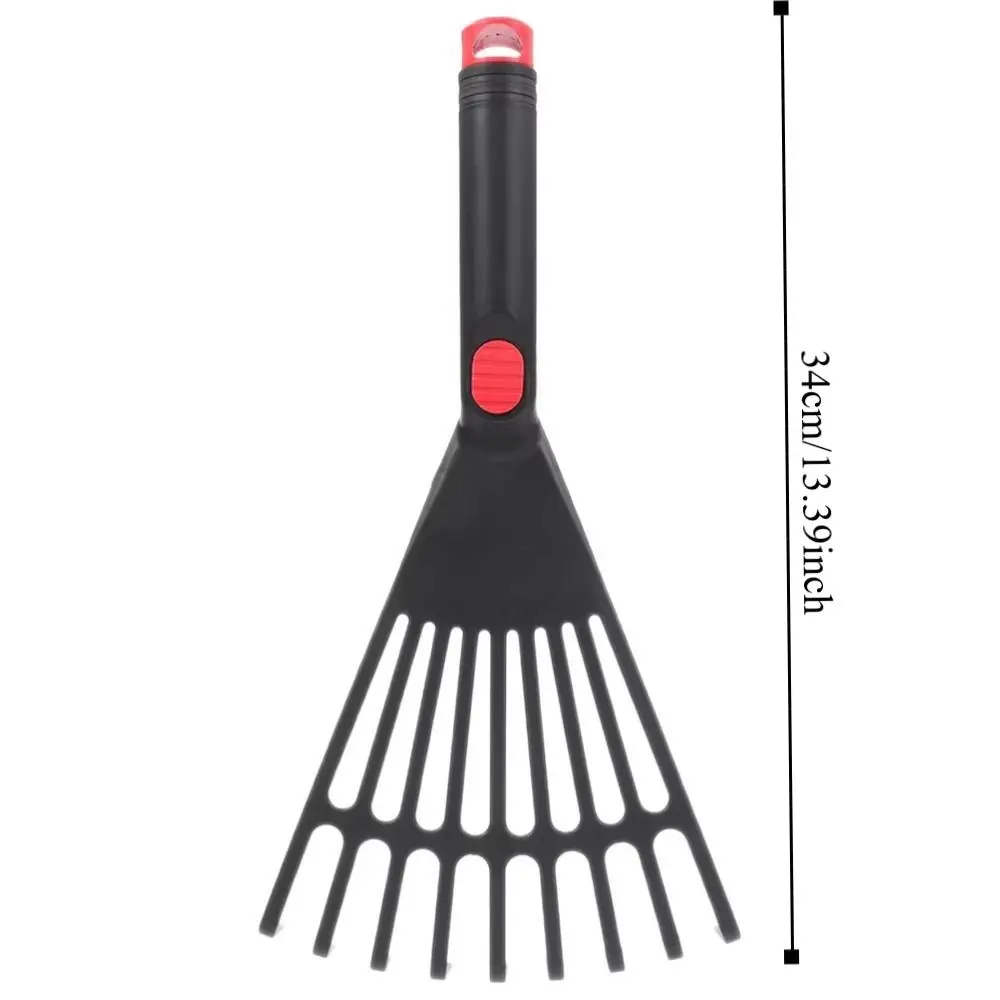 Leaf Rake | Comfortable Safe Handle | Lightweight Lawn & Garden Leveling Tool - Thumbnail 5