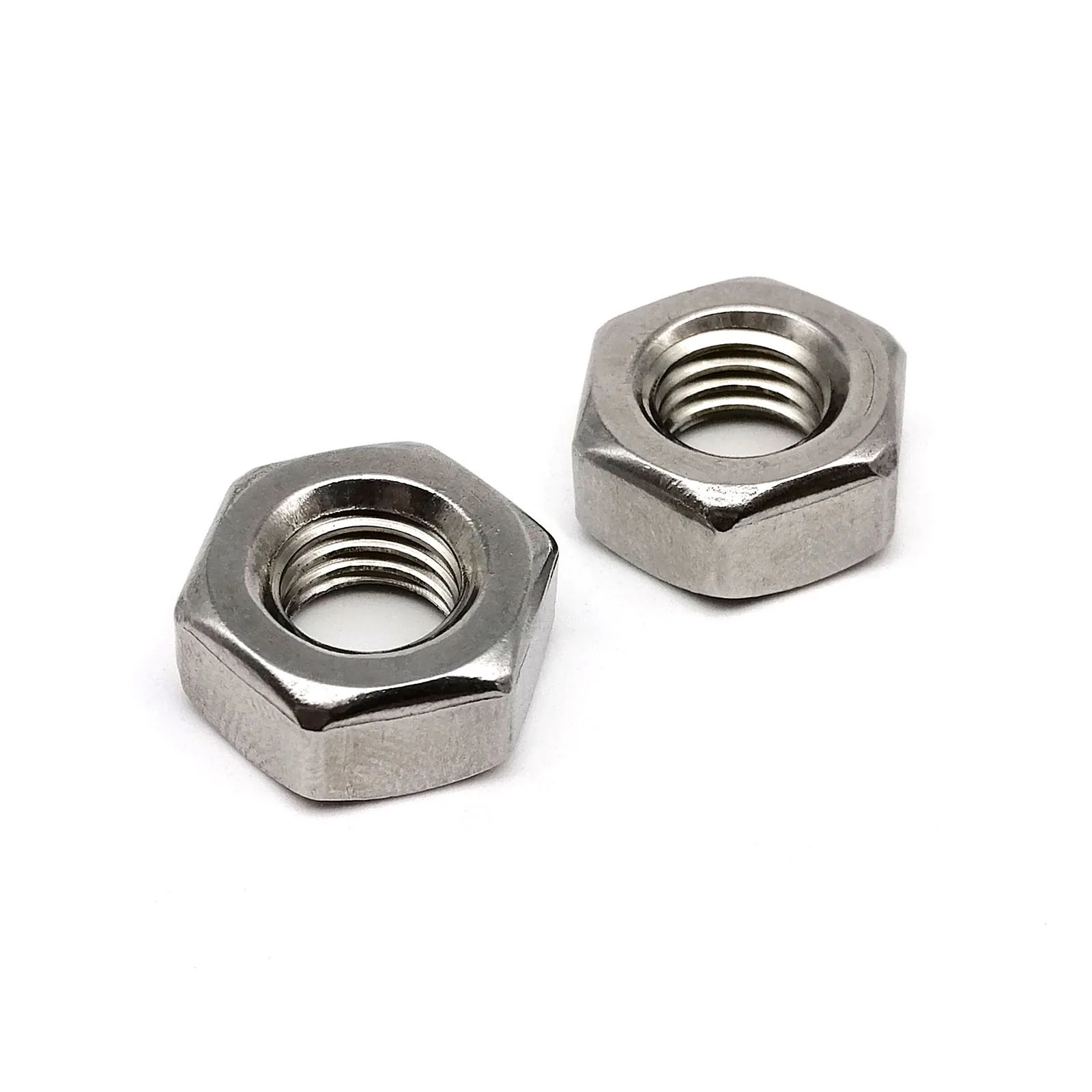304 Stainless Steel Hex Nuts | M1-M24 DIN934 Assortment | Industrial Grade Fastener Hardware Collection - Thumbnail 4