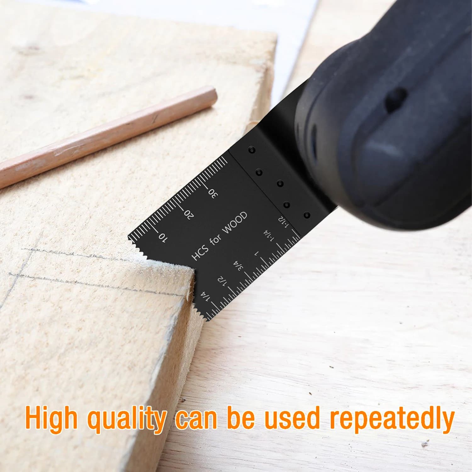 Oscillating Multi-Tool Blade Set | 10-100 Pcs | Fast-Cut Wood & Metal Blades - Thumbnail 3