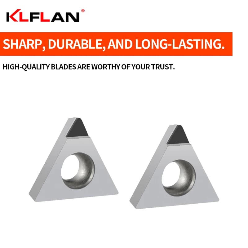 TBGT0601 CNC Lathe Insert | PCD Diamond & CBN Coating for Aluminum, Copper, and Cast Iron - Thumbnail 4