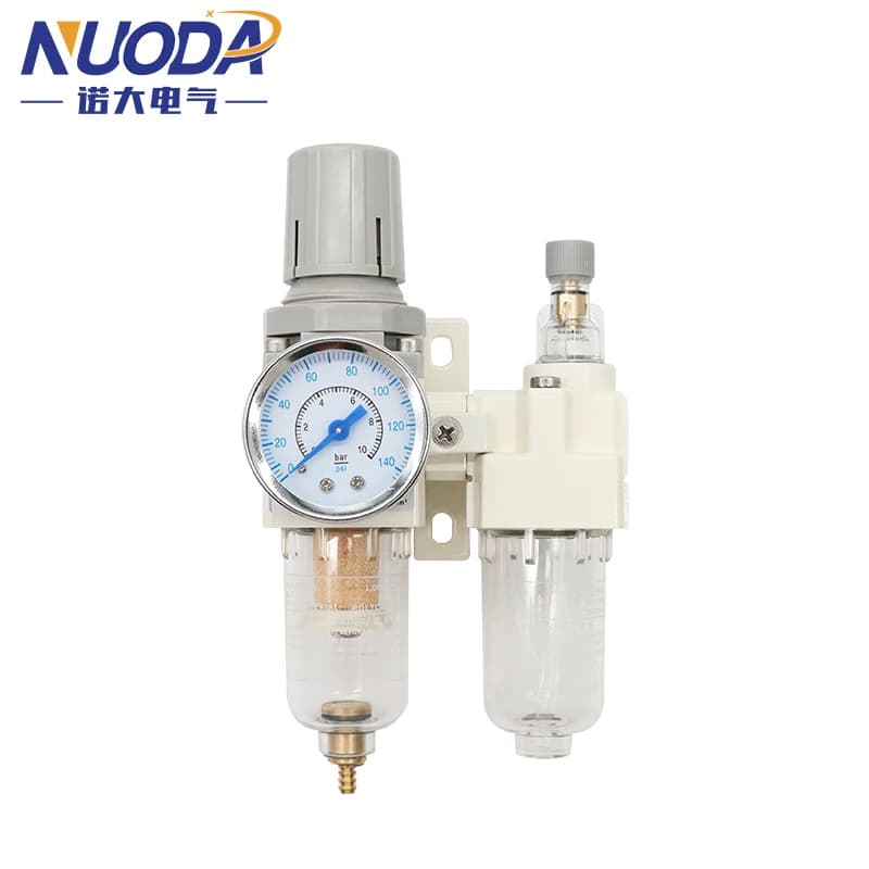 Pneumatic Air Filter Regulator | Oil-Water Separator with Manual Drain | SMC-Type AC2010-02 - Thumbnail 3