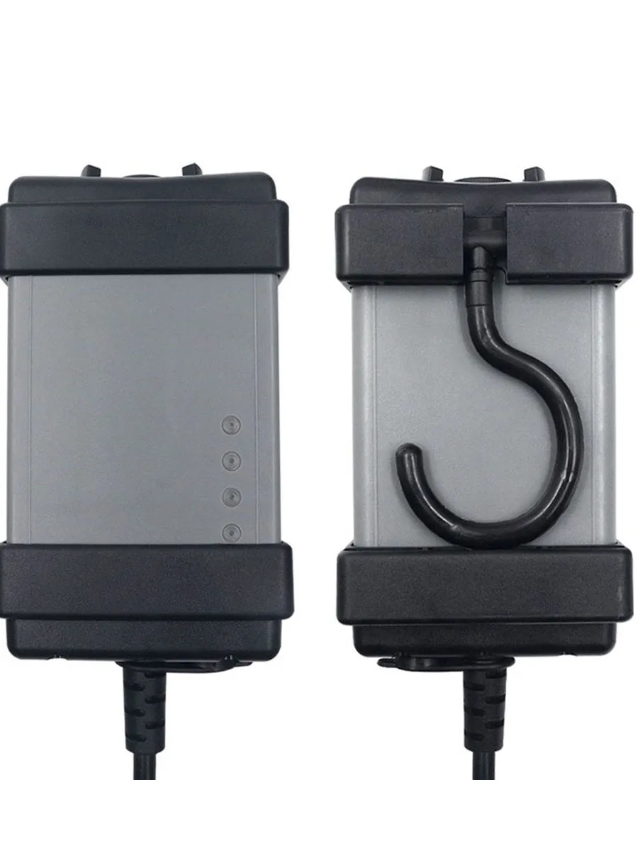 VIDA Dice V2014D automotive diagnostic scanner with green circuit board, featuring J2534 protocol support for vehicle fault diagnosis.