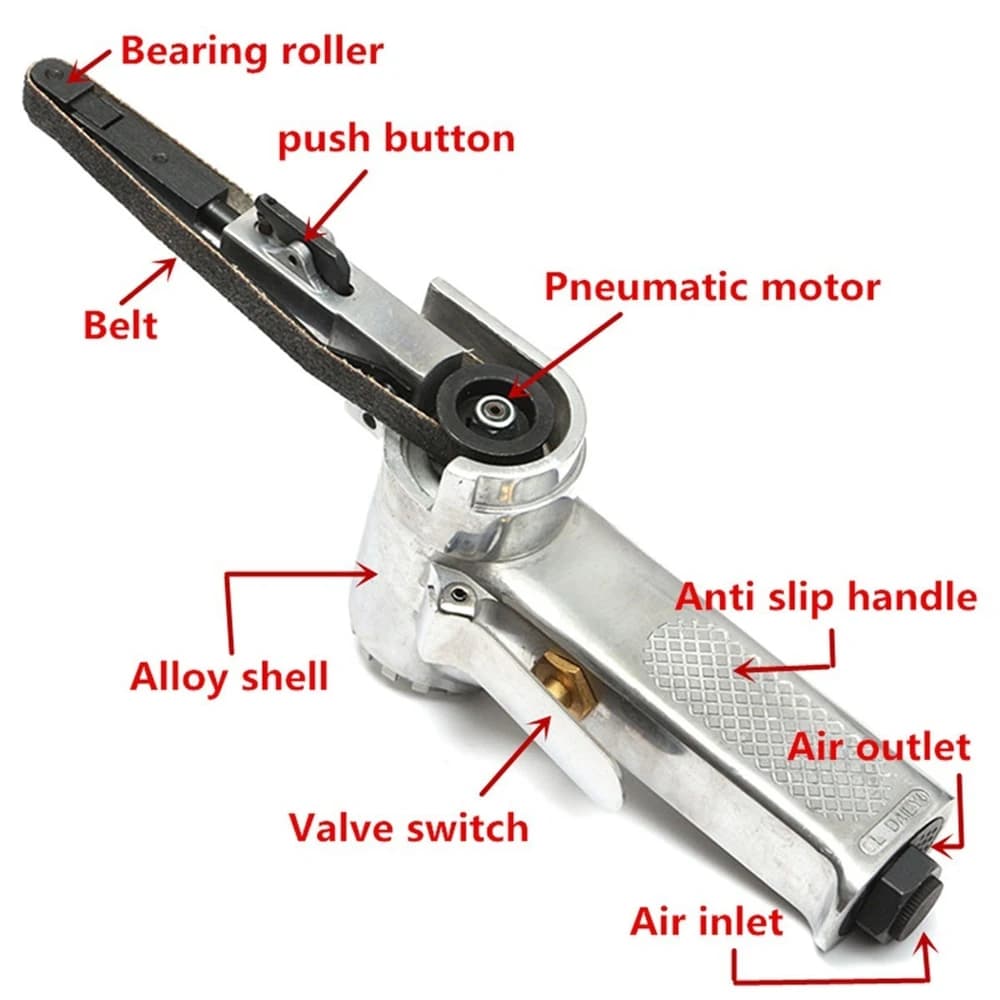 3/8 Air Ratchet | Professional Pneumatic Tool | High-Torque Automotive Use - Thumbnail 4