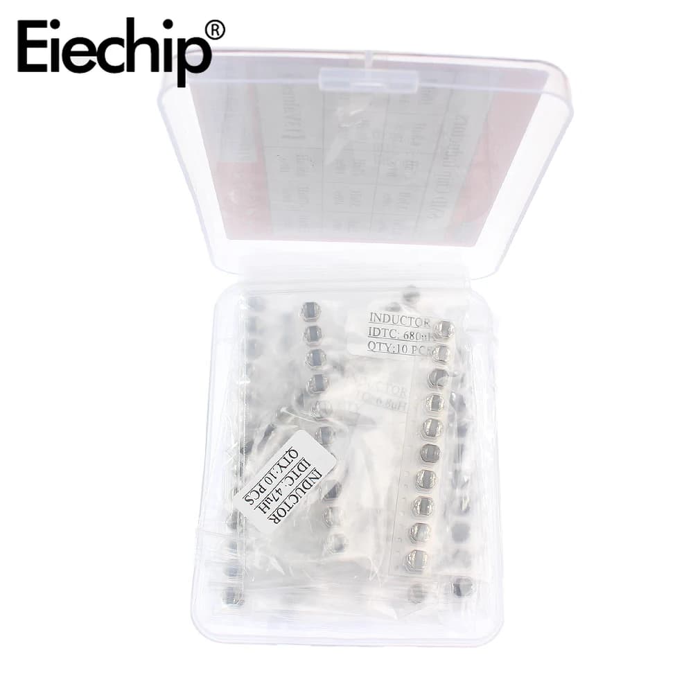 CD54 SMD Inductor Kit | 130-Piece Assortment (2.2uH-680uH) | For DC-DC Converters & Power Circuits - Thumbnail 6