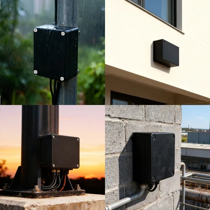 IP66 Waterproof Junction Box | Heavy-Duty Outdoor Electrical Enclosure - Thumbnail 4