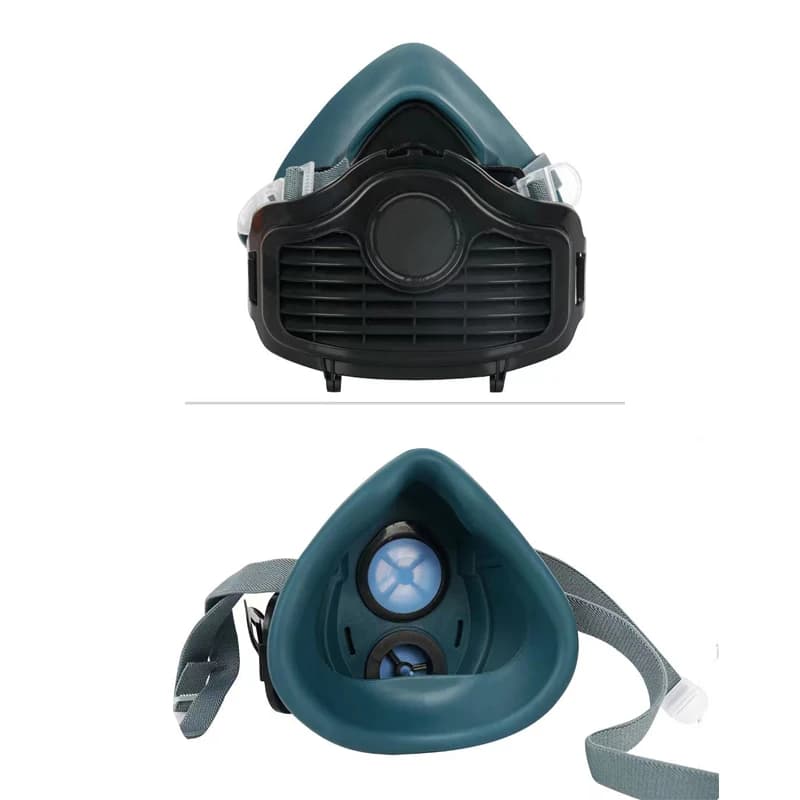 Respirator Half Mask | Self-Priming Filter for Dust & Paint | Workshop & DIY Safety - Thumbnail 6