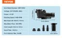 1.5HP AC110V-240V