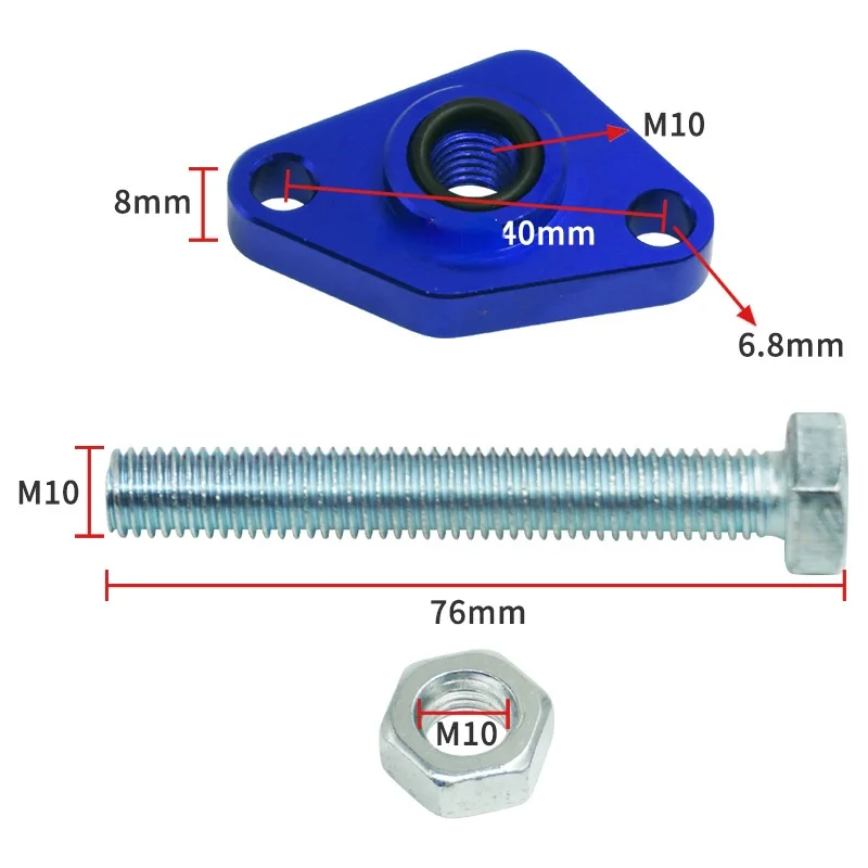 Aluminum Chain Tension Regulator | Modified for LC135 | Precision Small Chain Tensioner Motorcycle Part - Thumbnail 3
