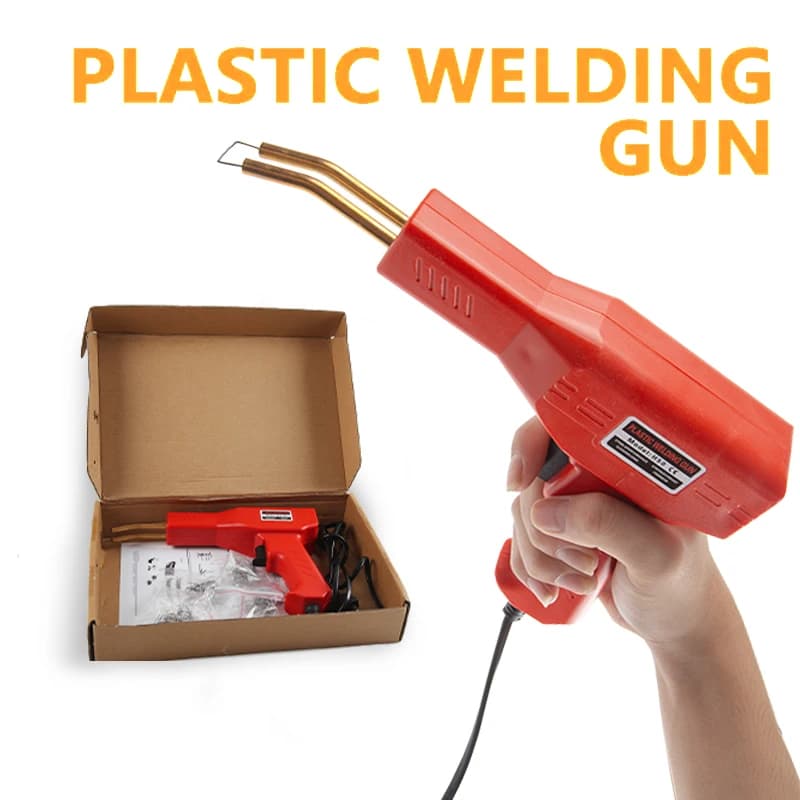 Plastic Welding Kit | Car Bumper & Kayak Repair Tool | 4-Staple Welder Gun - Thumbnail 2